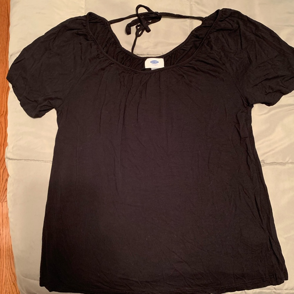 Elegant Black Old Navy Blouse